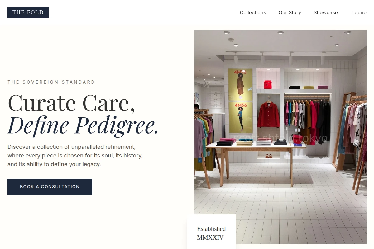 Minimalist Boutique