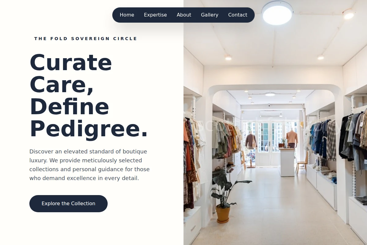 Minimalist Boutique