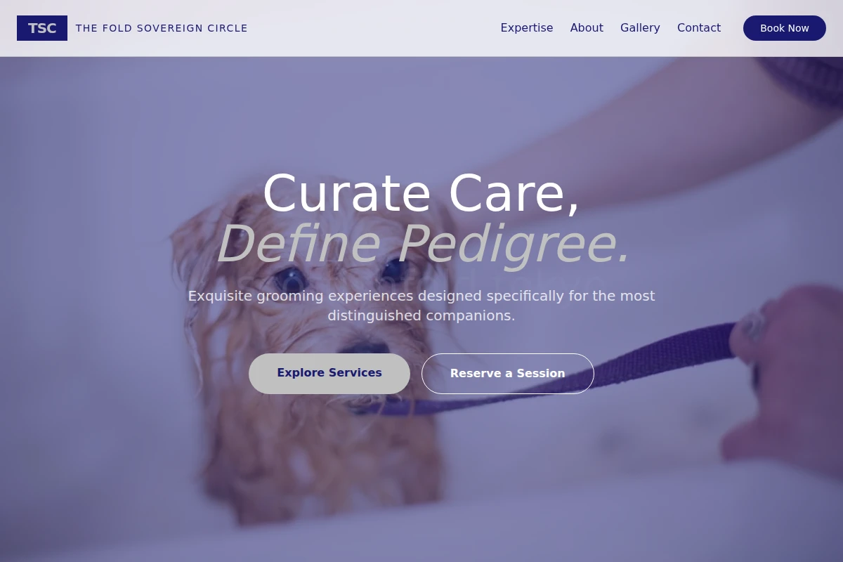 Minimalist Pet Grooming