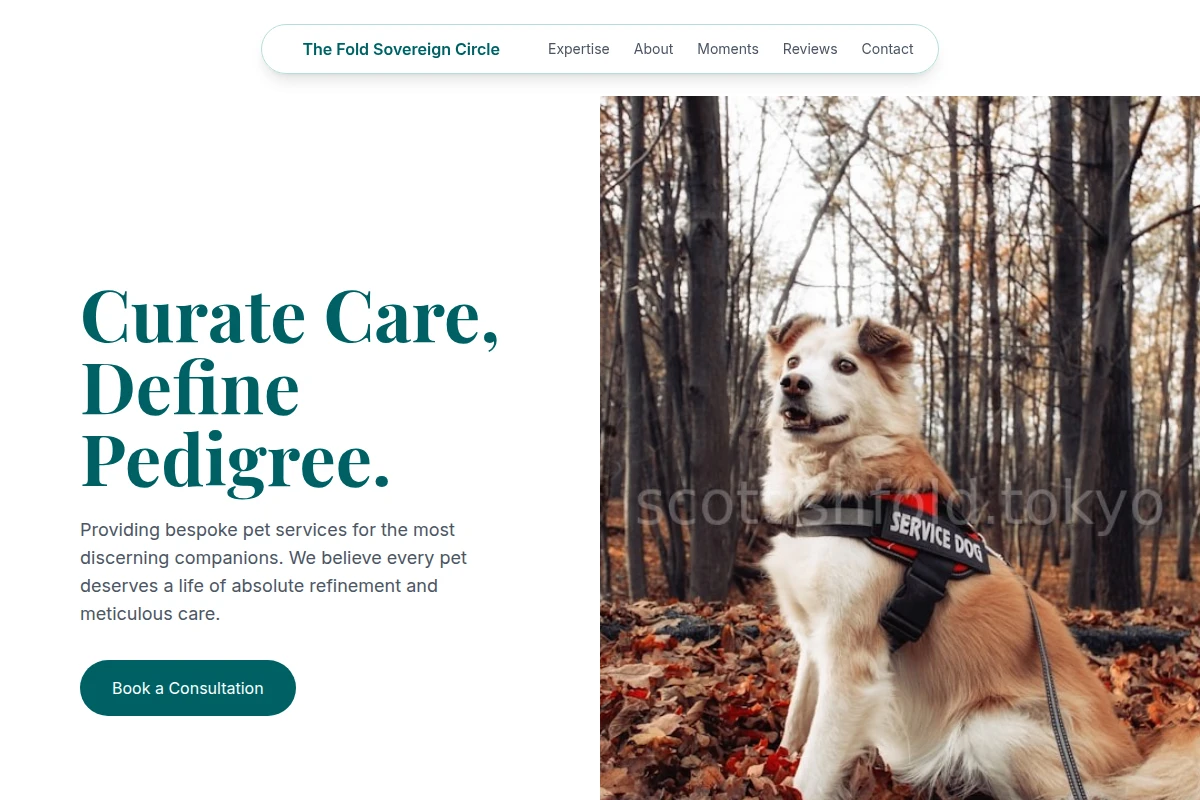 Minimalist Pet Services