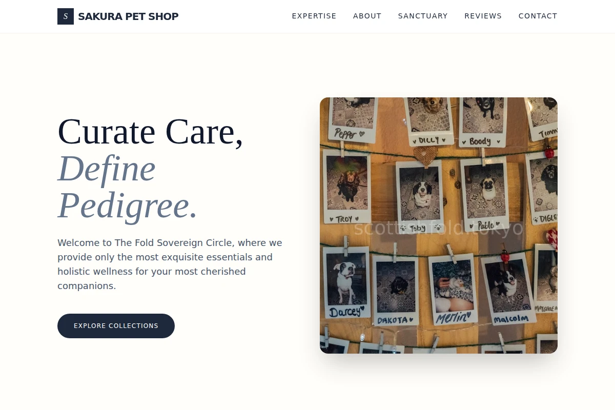 Sakura Pet Shop