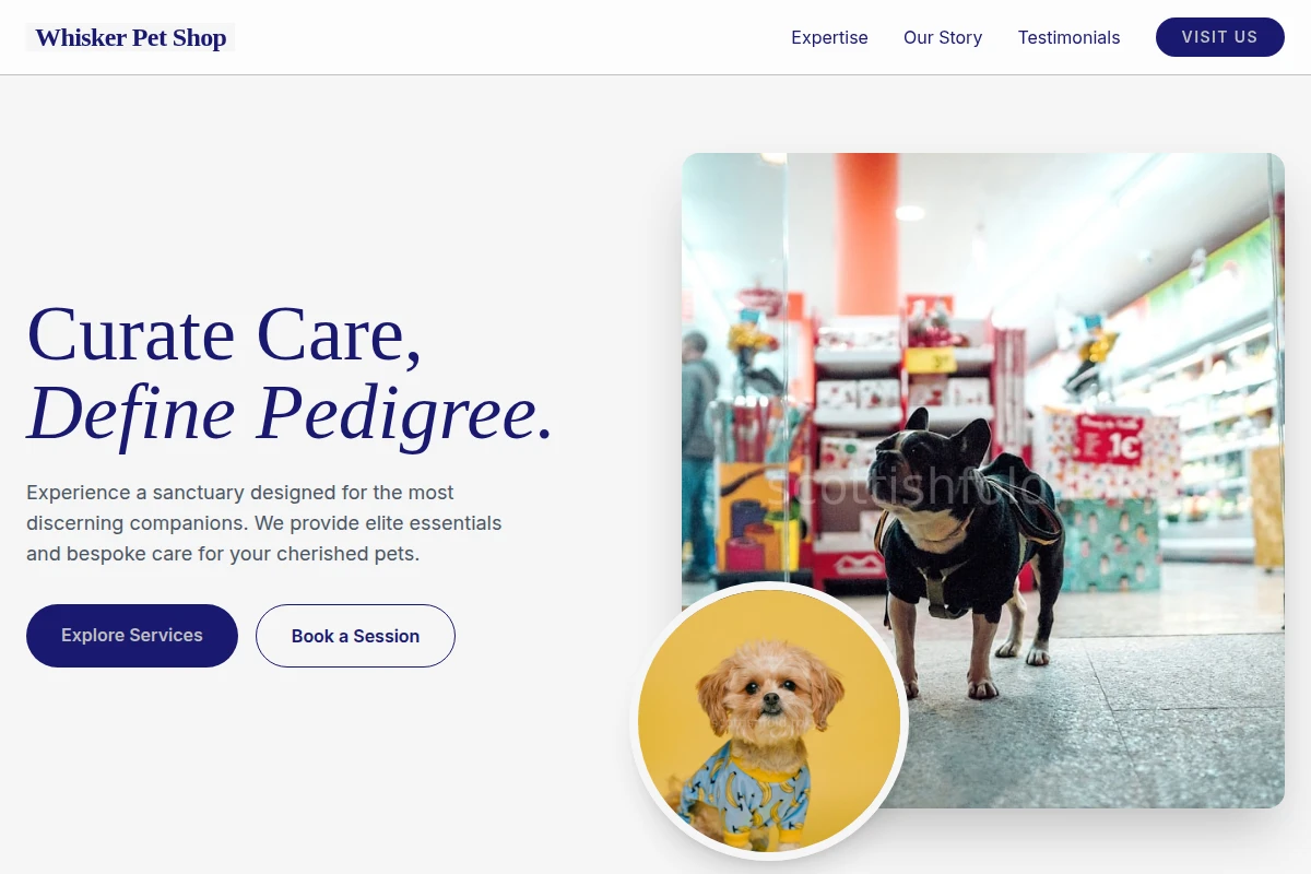 Whisker Pet Shop