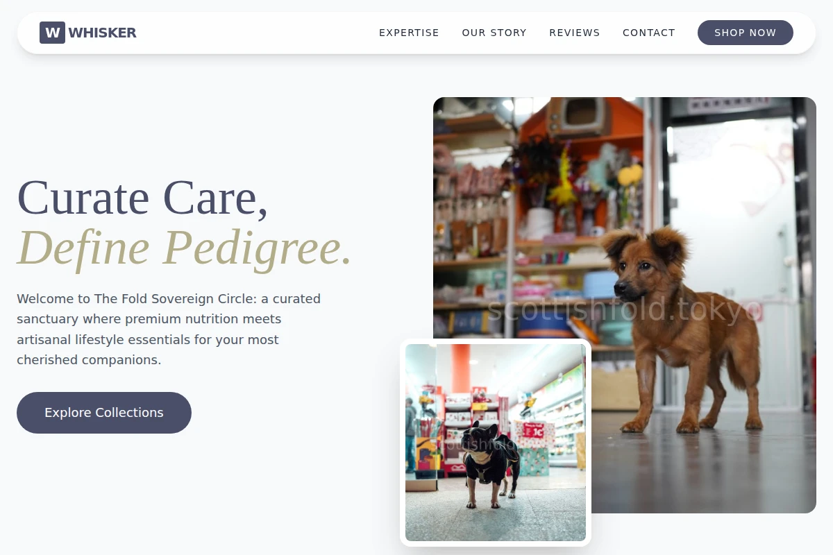 Whisker Pet Shop